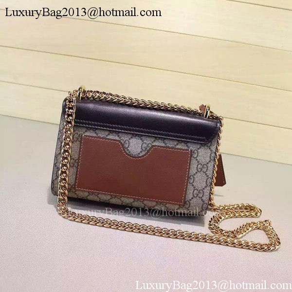 Gucci Padlock GG Supreme Shoulder Bags 409487 Brown Gucci Padlock GG Supreme Shoulder Bags 409487 Brown