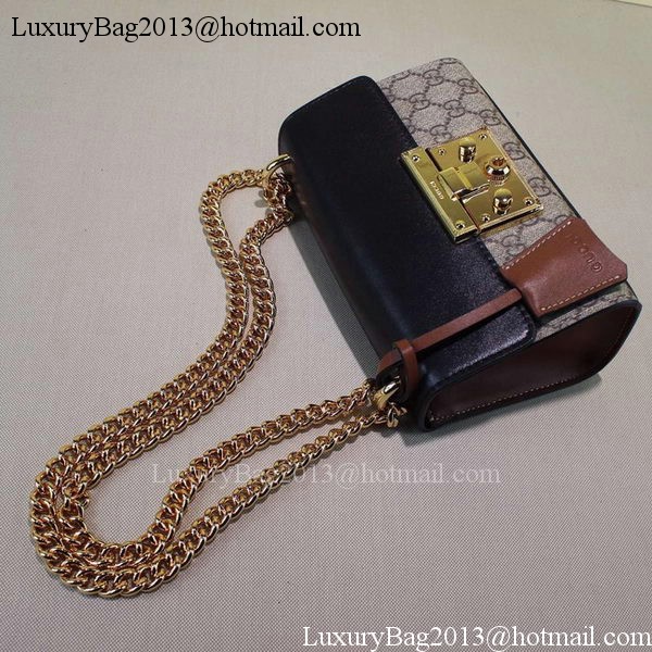 Gucci Padlock GG Supreme Shoulder Bags 409487 Brown Gucci Padlock GG Supreme Shoulder Bags 409487 Brown