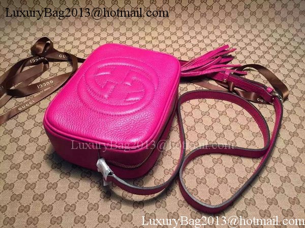 Gucci Soho Calfskin Leather Disco Bag 308364 Rose Gucci Soho Calfskin Leather Disco Bag 308364 Rose
