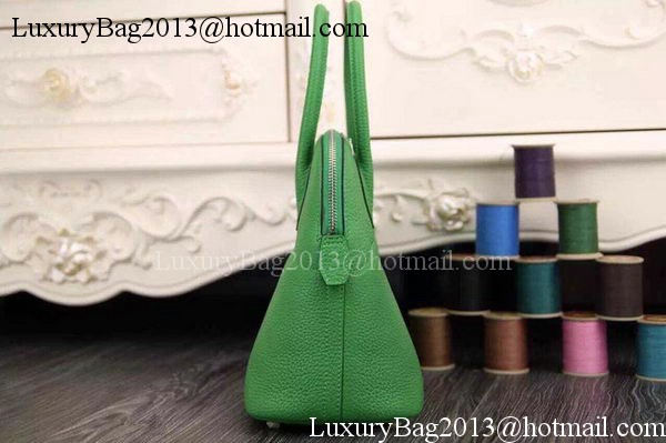 Hermes Bolide 37CM Calfskin Leather Tote Bag B1004 Green Hermes Bolide 37CM Calfskin Leather Tote Bag B1004 Green
