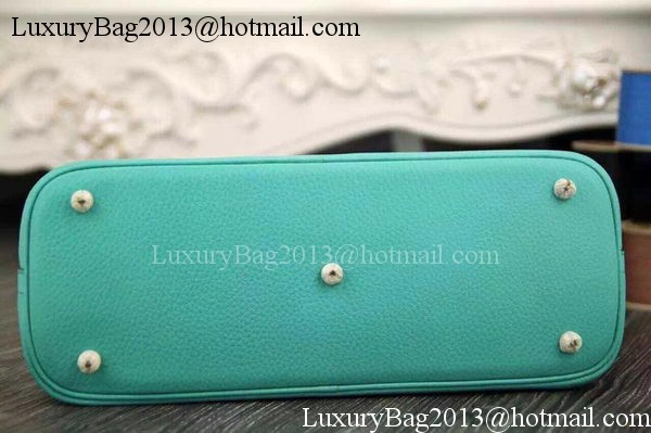 Hermes Bolide 37CM Calfskin Leather Tote Bag B1004 Light Green Hermes Bolide 37CM Calfskin Leather Tote Bag B1004 Light Green