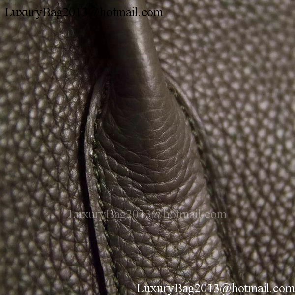 Hermes Garden Party 36cm 30cm Tote Bag Original Leather Dark Brown Hermes Garden Party 36cm 30cm Tote Bag Original Leather Dark Brown