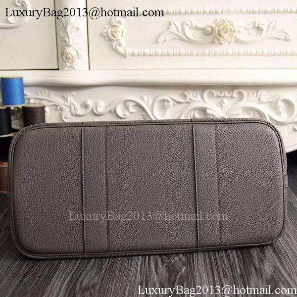 Hermes Garden Party 36cm 30cm Tote Bag Original Leather Dark Grey Hermes Garden Party 36cm 30cm Tote Bag Original Leather Dark Grey