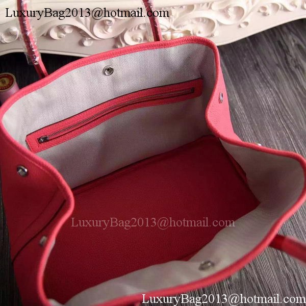 Hermes Garden Party 36cm 30cm Tote Bag Original Leather Light Red Hermes Garden Party 36cm 30cm Tote Bag Original Leather Light Red