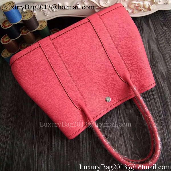 Hermes Garden Party 36cm 30cm Tote Bag Original Leather Light Red Hermes Garden Party 36cm 30cm Tote Bag Original Leather Light Red