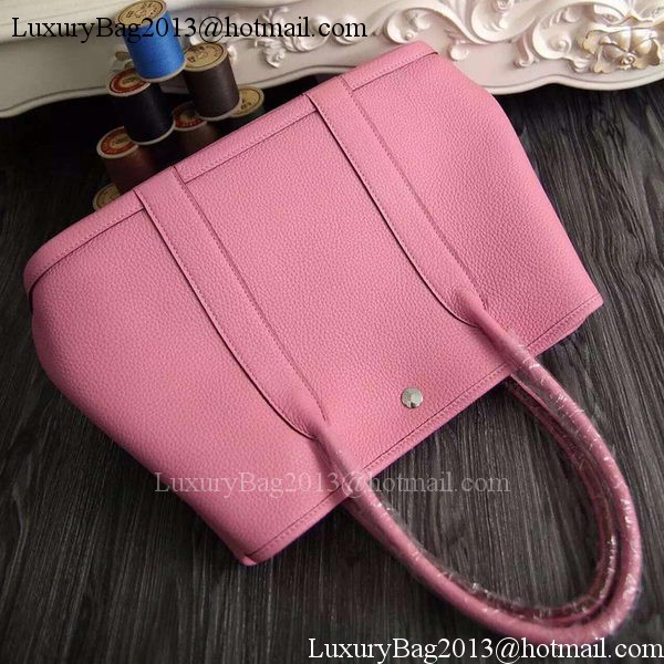 Hermes Garden Party 36cm 30cm Tote Bag Original Leather Pink Hermes Garden Party 36cm 30cm Tote Bag Original Leather Pink