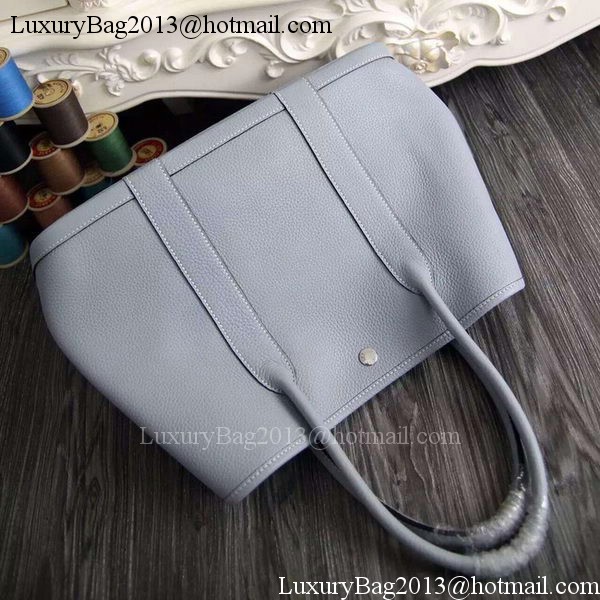 Hermes Garden Party 36cm 30cm Tote Bag Original Leather SkyBlue Hermes Garden Party 36cm 30cm Tote Bag Original Leather SkyBlue
