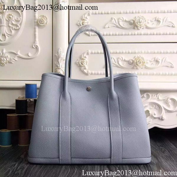 Hermes Garden Party 36cm 30cm Tote Bag Original Leather SkyBlue Hermes Garden Party 36cm 30cm Tote Bag Original Leather SkyBlue