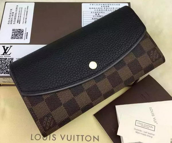 Louis Vuitton Damier Ebene Canvas NORMANDY WALLET N61261 Louis Vuitton Damier Ebene Canvas NORMANDY WALLET N61261