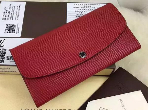 Louis Vuitton Epi Leather EMILIE WALLET M60852 Coquelicot Louis Vuitton Epi Leather EMILIE WALLET M60852 Coquelicot