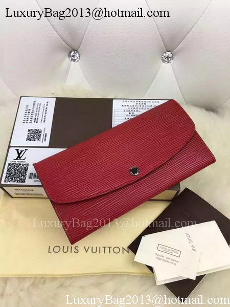 Louis Vuitton Epi Leather EMILIE WALLET M60852 Coquelicot Louis Vuitton Epi Leather EMILIE WALLET M60852 Coquelicot