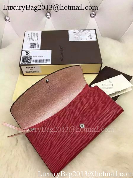 Louis Vuitton Epi Leather EMILIE WALLET M60852 Coquelicot Louis Vuitton Epi Leather EMILIE WALLET M60852 Coquelicot