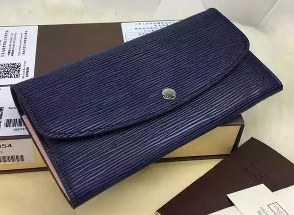 Louis Vuitton Epi Leather EMILIE WALLET M60854 Indigo Louis Vuitton Epi Leather EMILIE WALLET M60854 Indigo