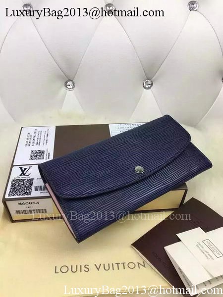 Louis Vuitton Epi Leather EMILIE WALLET M60854 Indigo Louis Vuitton Epi Leather EMILIE WALLET M60854 Indigo