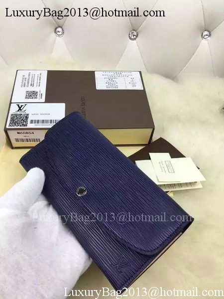 Louis Vuitton Epi Leather EMILIE WALLET M60854 Indigo Louis Vuitton Epi Leather EMILIE WALLET M60854 Indigo