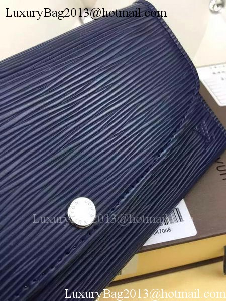 Louis Vuitton Epi Leather EMILIE WALLET M60854 Indigo Louis Vuitton Epi Leather EMILIE WALLET M60854 Indigo