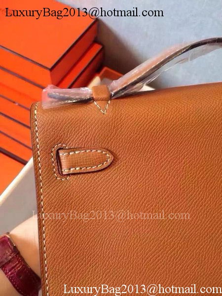 Hermes MINI Kelly 22cm Tote Bag Calfskin Leather K22 Wheat Hermes MINI Kelly 22cm Tote Bag Calfskin Leather K22 Wheat