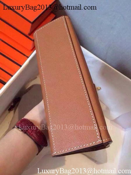 Hermes MINI Kelly 22cm Tote Bag Calfskin Leather K22 Wheat Hermes MINI Kelly 22cm Tote Bag Calfskin Leather K22 Wheat