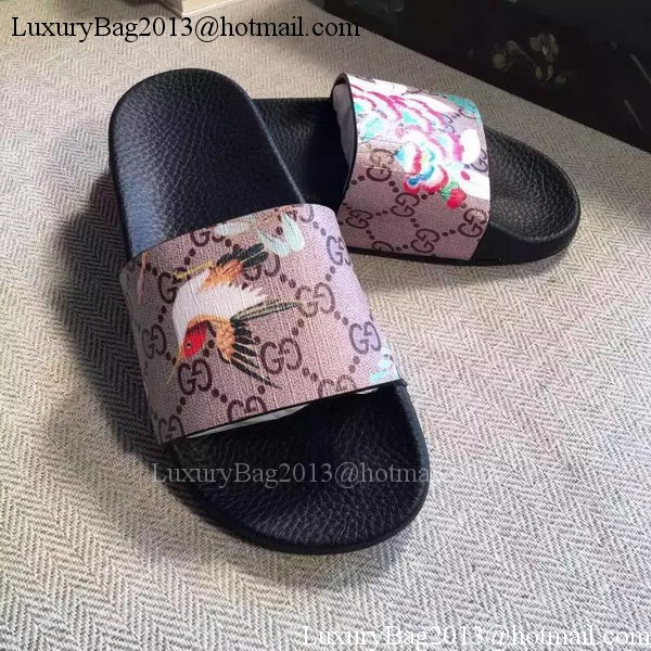 Gucci Slippers Leather GG759 Bird Gucci Slippers Leather GG759 Bird