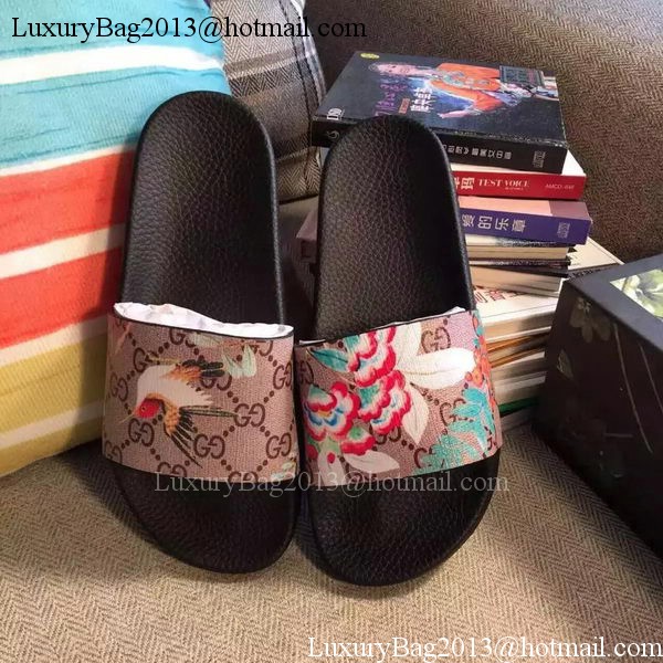 Gucci Slippers Leather GG759 Bird Gucci Slippers Leather GG759 Bird