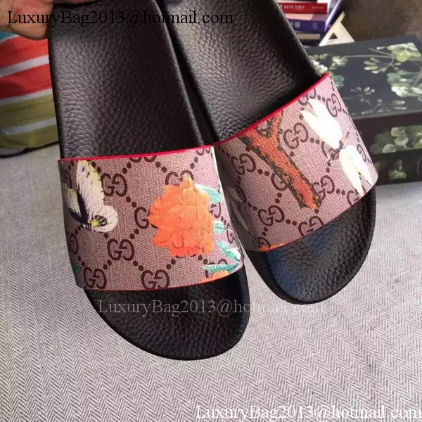Gucci Slippers Leather GG759 Butterfly Gucci Slippers Leather GG759 Butterfly