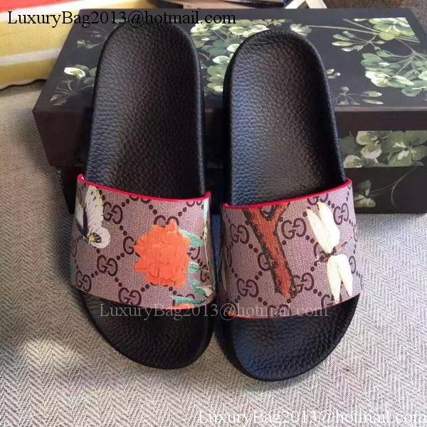 Gucci Slippers Leather GG759 Butterfly Gucci Slippers Leather GG759 Butterfly