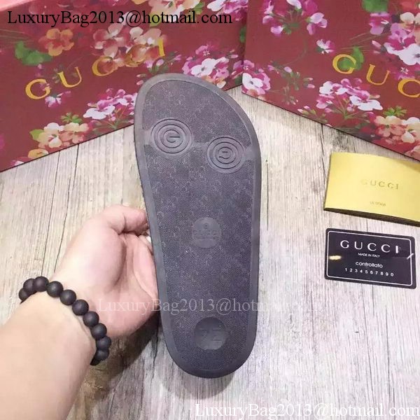 Gucci Slippers Leather GG763 Tiger Gucci Slippers Leather GG763 Tiger