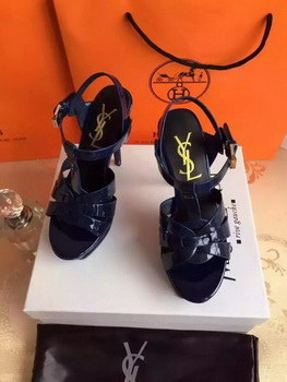 Yves Saint Laurent 20mm Platform 130mm Sandal YSL302 Royal Yves Saint Laurent 20mm Platform 130mm Sandal YSL302 Royal