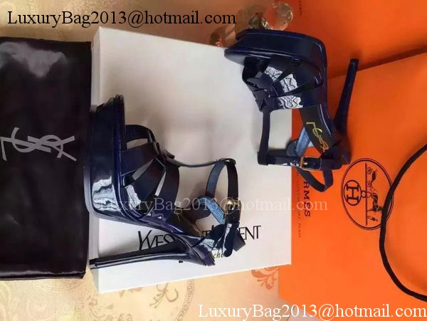 Yves Saint Laurent 20mm Platform 130mm Sandal YSL302 Royal Yves Saint Laurent 20mm Platform 130mm Sandal YSL302 Royal