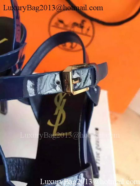 Yves Saint Laurent 20mm Platform 130mm Sandal YSL302 Royal Yves Saint Laurent 20mm Platform 130mm Sandal YSL302 Royal