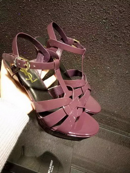 Yves Saint Laurent 20mm Platform 130mm Sandal YSL305 Rose Yves Saint Laurent 20mm Platform 130mm Sandal YSL305 Rose