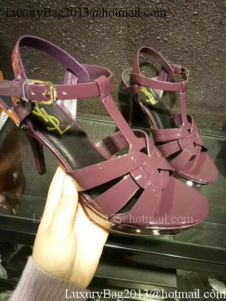 Yves Saint Laurent 20mm Platform 130mm Sandal YSL305 Rose Yves Saint Laurent 20mm Platform 130mm Sandal YSL305 Rose