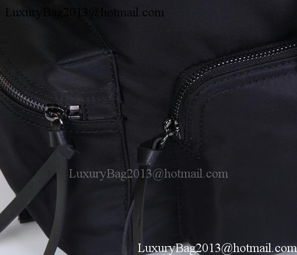 Burberry Large Backpack Fabric BU41048 Black Burberry Large Backpack Fabric BU41048 Black