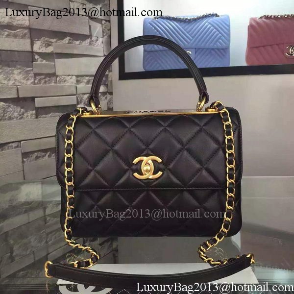 Chanel Classic Top Flap Bag Black Original Leather A98079 Gold Chanel Classic Top Flap Bag Black Original Leather A98079 Gold