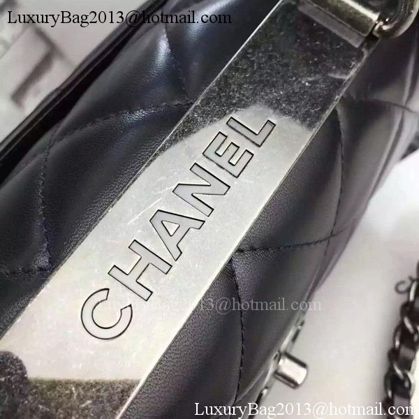 Chanel Classic Top Flap Bag Black Original Leather A98079 Silver Chanel Classic Top Flap Bag Black Original Leather A98079 Silver