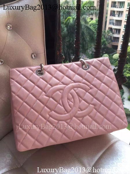 Chanel Shopper Bag Original Calfskin Leather A95021 Pink Chanel Shopper Bag Original Calfskin Leather A95021 Pink