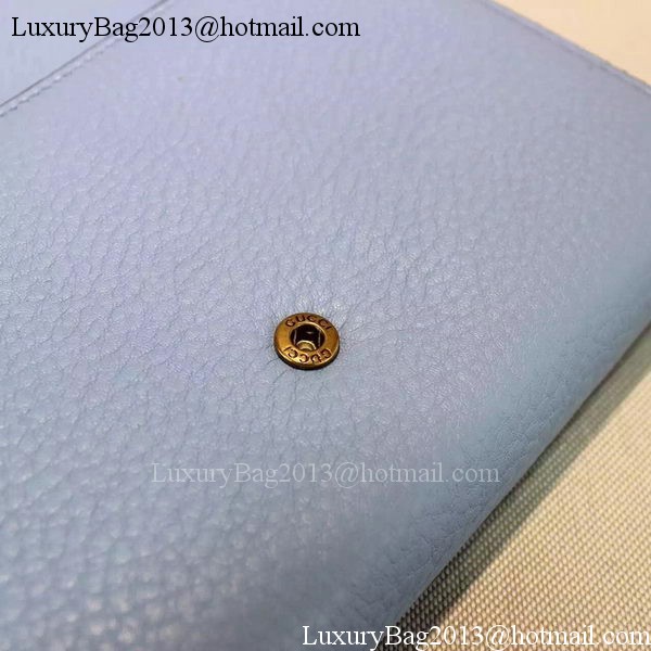 Gucci GG Marmont Leather mini Chain Bag 401232 Blue Gucci GG Marmont Leather mini Chain Bag 401232 Blue