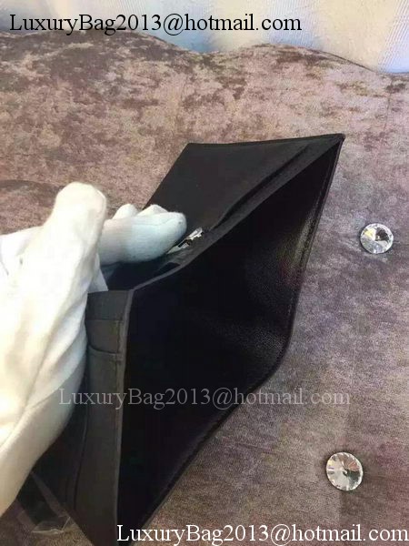 Hermes Bi-Fold Wallet Togo Leather H512 Black Hermes Bi-Fold Wallet Togo Leather H512 Black