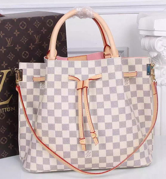 Louis Vuitton Damier Azur Canvas GIROLATA Bag N41579 Louis Vuitton Damier Azur Canvas GIROLATA Bag N41579