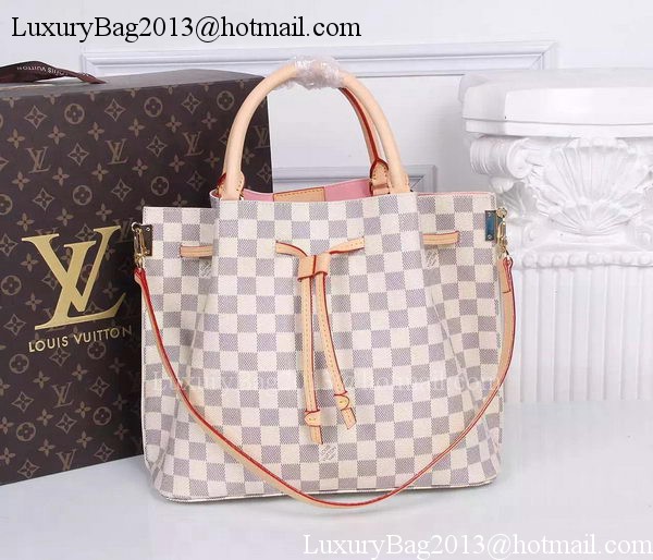 Louis Vuitton Damier Azur Canvas GIROLATA Bag N41579 Louis Vuitton Damier Azur Canvas GIROLATA Bag N41579