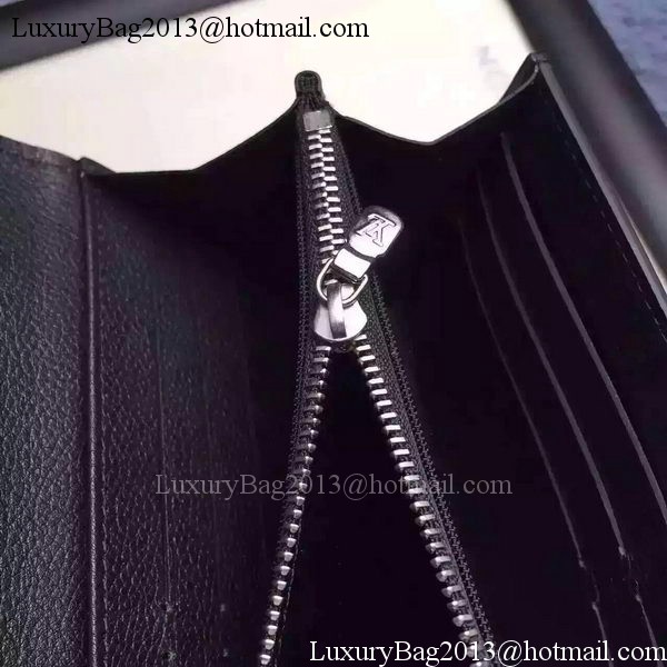 Louis Vuitton LOCKME II Wallet M62350 Black Louis Vuitton LOCKME II Wallet M62350 Black