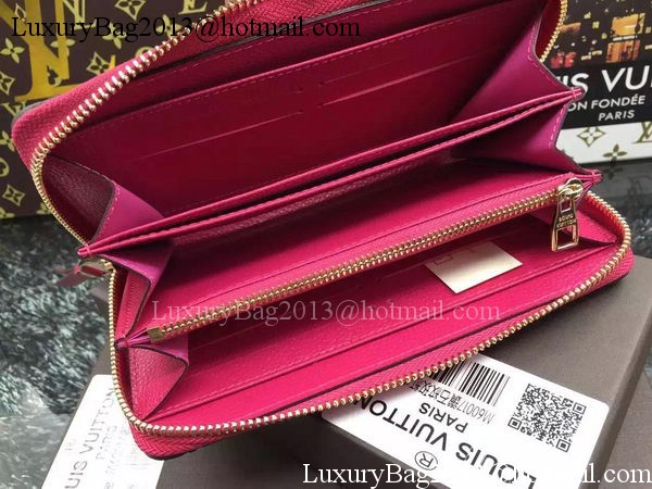 Louis Vuitton Monogram Empreinte Zippy Wallet X60017 Rose Louis Vuitton Monogram Empreinte Zippy Wallet X60017 Rose