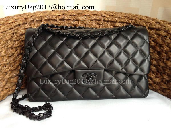Chanel Classic Flap Bag Original Lambskin Leather A1113 Black Chanel Classic Flap Bag Original Lambskin Leather A1113 Black