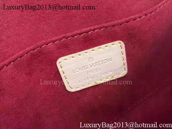 Louis Vuitton Monogram Canvas Felicie Chain Wallet M61276 Rose Louis Vuitton Monogram Canvas Felicie Chain Wallet M61276 Rose
