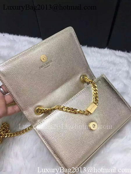 Yves Saint Laurent Cross-body Shoulder Bag Y9012 Gold Yves Saint Laurent Cross-body Shoulder Bag Y9012 Gold