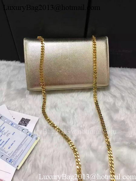 Yves Saint Laurent Cross-body Shoulder Bag Y9014 Gold Yves Saint Laurent Cross-body Shoulder Bag Y9014 Gold