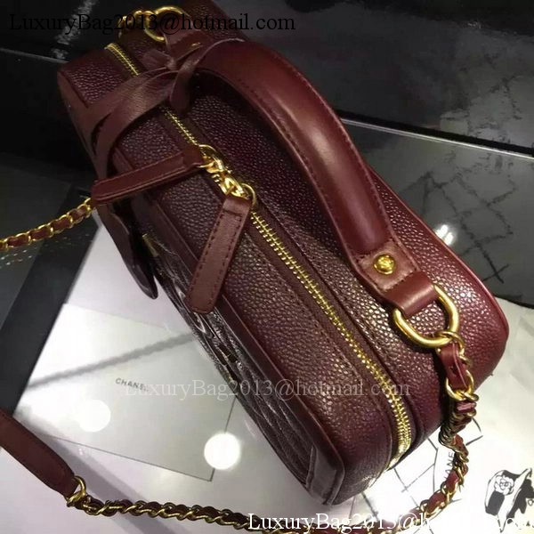 Chanel Shoulder Bag Original Calfskin Leather CHA6678 Burgundy Chanel Shoulder Bag Original Calfskin Leather CHA6678 Burgundy