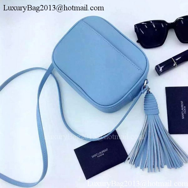 Yves Saint Laurent Monogram Blogger Bag Y16SS SKyBlue Yves Saint Laurent Monogram Blogger Bag Y16SS SKyBlue