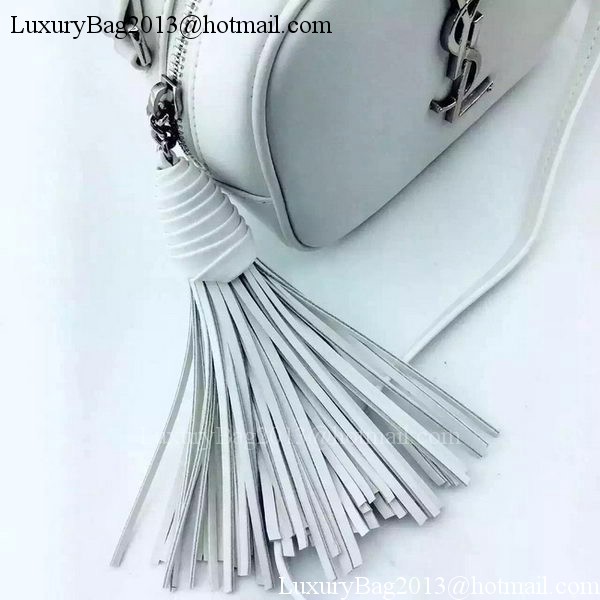 Yves Saint Laurent Monogram Blogger Bag Y16SS White