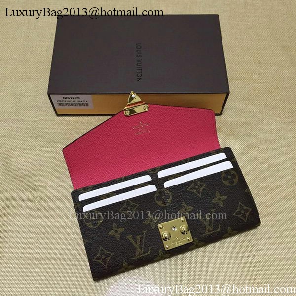 Louis Vuitton Monogram Canvas PALLAS WALLET M58413 Purple Louis Vuitton Monogram Canvas PALLAS WALLET M58413 Purple